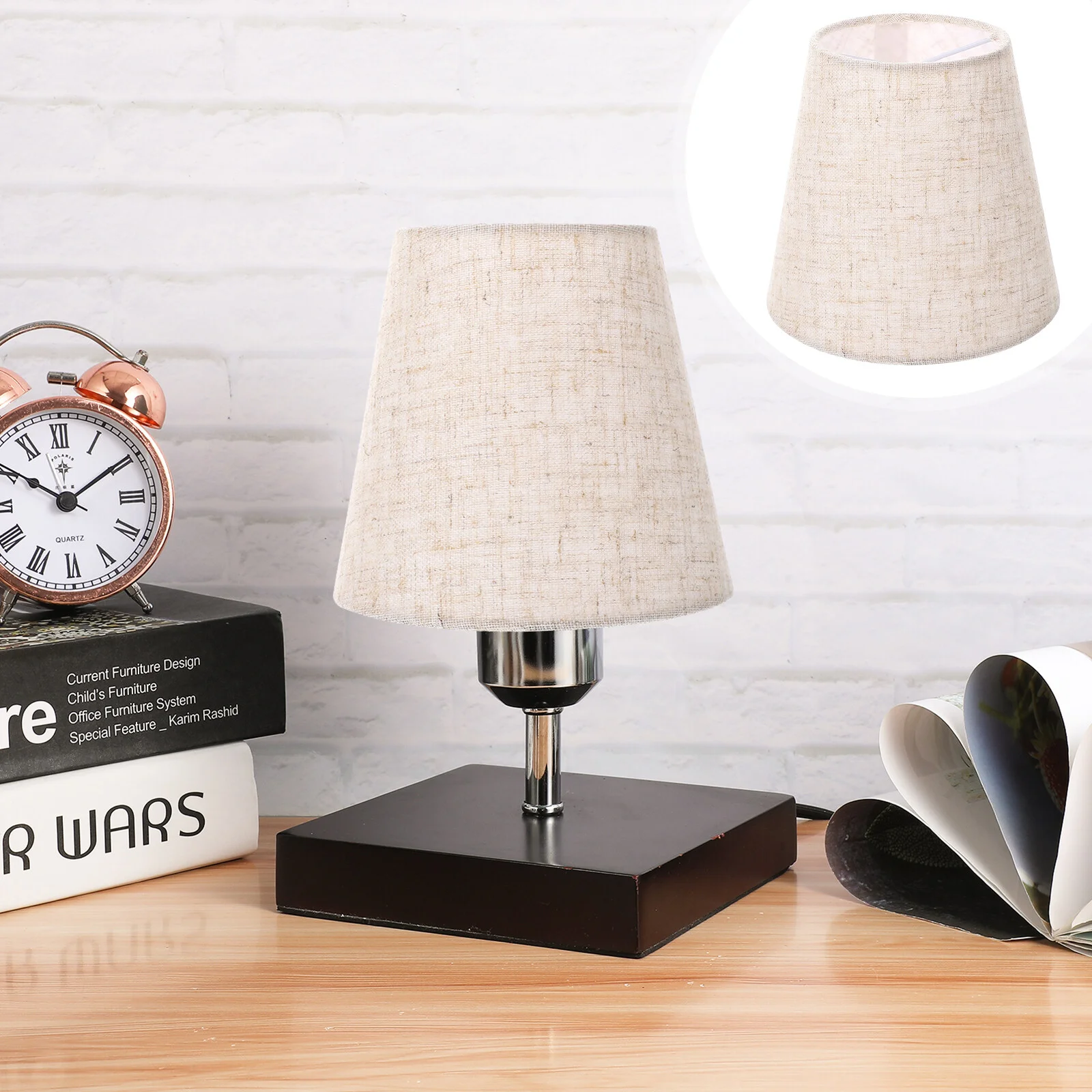 Lamp Shade, Clip On Lamp Shade Fabric Small Height x 511 Bottom Diameter x 551 Tall Fit for Wall Lamp Chandelier Lamp Shade
Lamp Shade, Clip On Lamp Shade Fabric Small Height x 511 Bottom Diameter x 551 Tall Fit for Wall Lamp Chandelier Lamp Shade