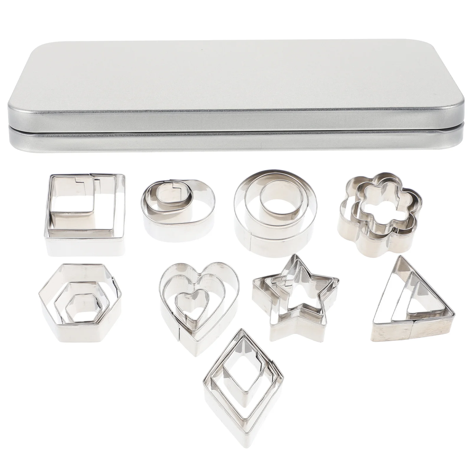 Biscuit Mold Baking Accessory Cupcake Molds Non Stick Candy Mold Stainless Steel Cookie DIY Molds Child Cake Fondant
Biscuit Mold Baking Accessory Cupcake Molds Non Stick Candy Mold Stainless Steel Cookie DIY Molds Child Cake Fondant