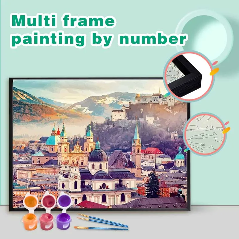 CHENISTORY Picture By Number City Scenery Oil Painting Acrylic On Color Canvas Diy Multi Aluminium Frame Wall Art Gift Home Deco
CHENISTORY Picture By Number City Scenery Oil Painting Acrylic On Color Canvas Diy Multi Aluminium Frame Wall Art Gift Home Deco