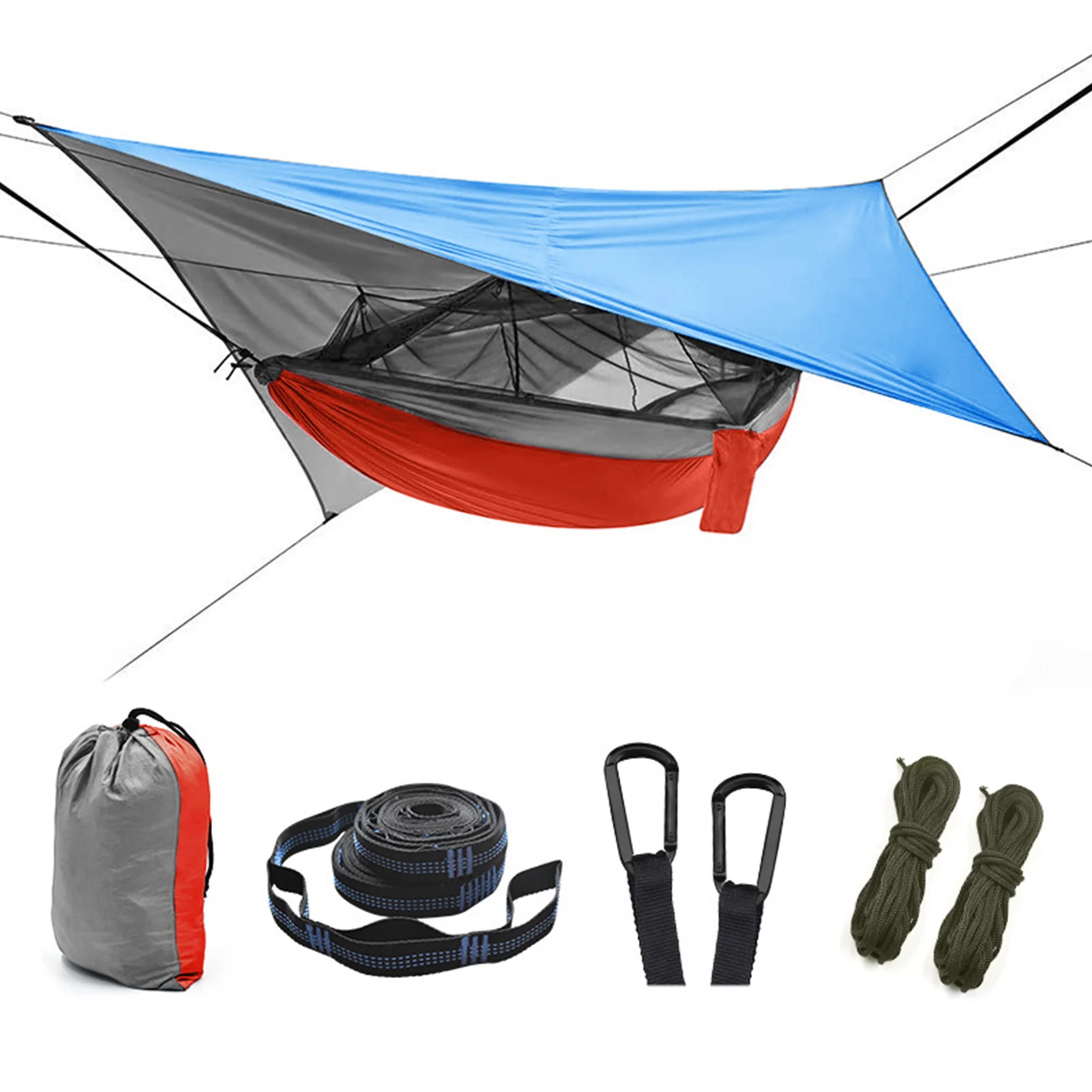 3 In 1 Multipurpose Parachute Hammocks Outdoor Camping Hammocks Double Portable Hammocks For Backpacking Hiking Outdoors
3 In 1 Multipurpose Parachute Hammocks Outdoor Camping Hammocks Double Portable Hammocks For Backpacking Hiking Outdoors