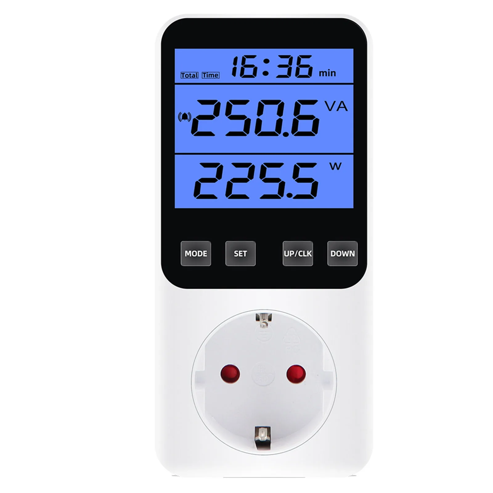 Digital Wattmeter 230V Power Energy Meter EU Plug Socket Analyzer AC Voltmeter Ammeter Consumption Monitor Kwh And Cost Display
Digital Wattmeter 230V Power Energy Meter EU Plug Socket Analyzer AC Voltmeter Ammeter Consumption Monitor Kwh And Cost Display