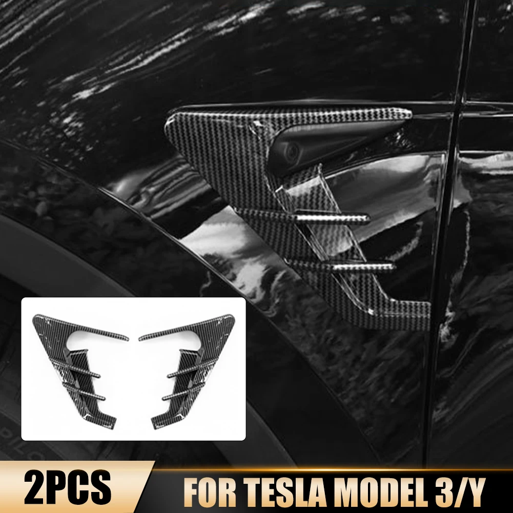 2pcs Car ABS Side Camera Indicator Protection Cover Side Fender Vents Turn Signal Cover Accessories For Tesla Model 3 Model Y
2pcs Car ABS Side Camera Indicator Protection Cover Side Fender Vents Turn Signal Cover Accessories For Tesla Model 3 Model Y