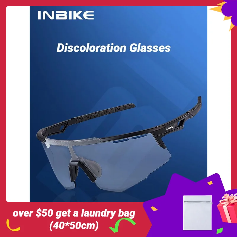 Inbike Sunglasses For Men Discoloration Sunglasses Day Night Cycling Glasses Quick Discoloration
Inbike Sunglasses For Men Discoloration Sunglasses Day Night Cycling Glasses Quick Discoloration