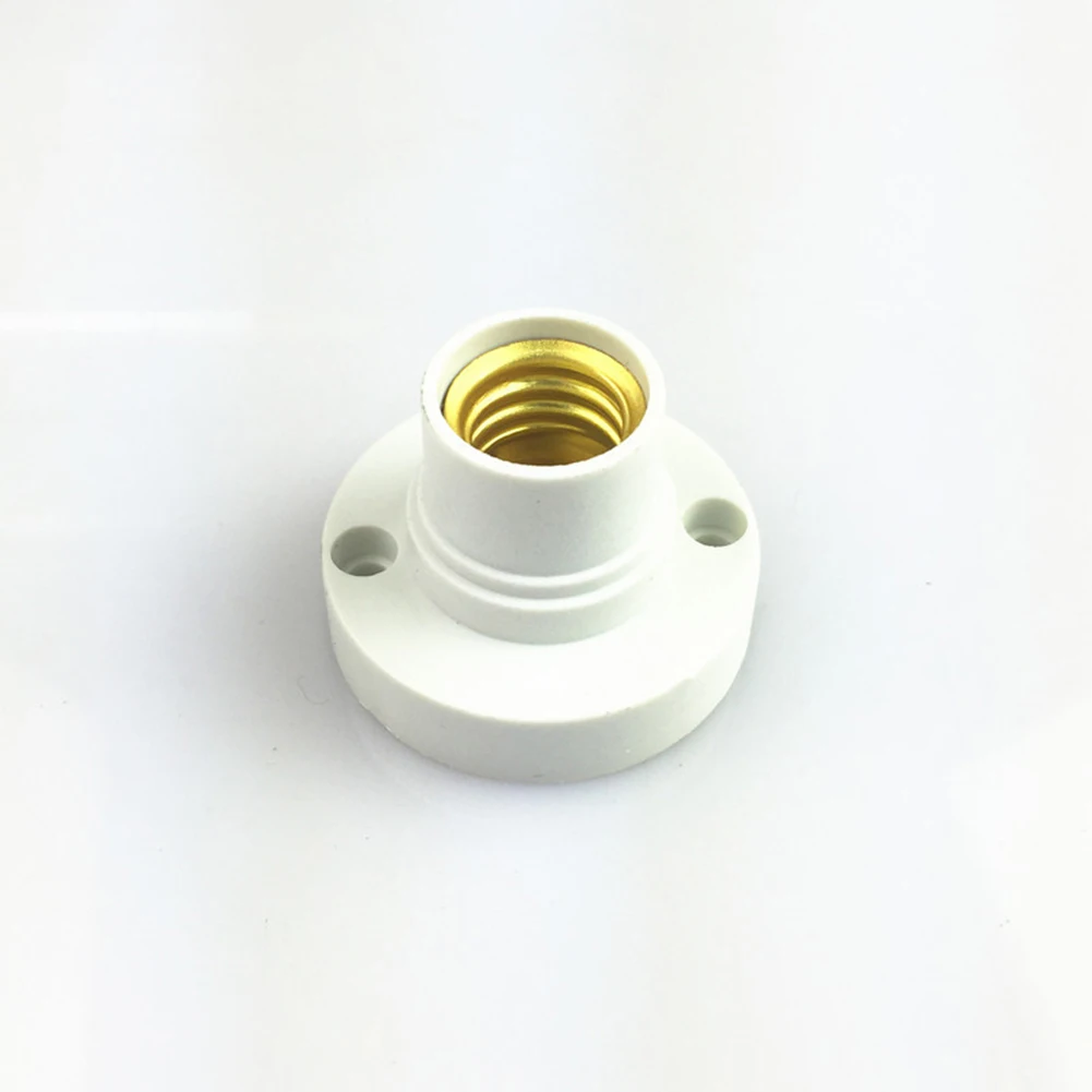 10Pcs E14 Light Bulb Holder Base Fitting Screw Cap LED Light Socket White Lamp Fixing Adapter Converter 100-230V
10Pcs E14 Light Bulb Holder Base Fitting Screw Cap LED Light Socket White Lamp Fixing Adapter Converter 100-230V