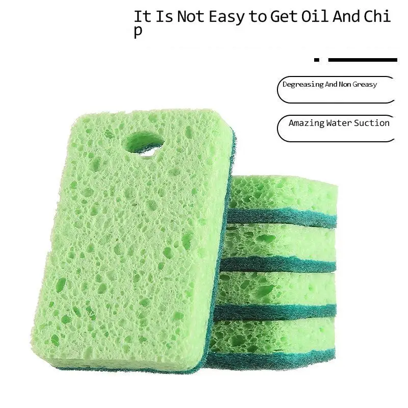 Green wood pulp cotton sponge cleaning cloth kitchen sponge block water absorption compressed wood pulp cotton dry piece oil
Green wood pulp cotton sponge cleaning cloth kitchen sponge block water absorption compressed wood pulp cotton dry piece oil