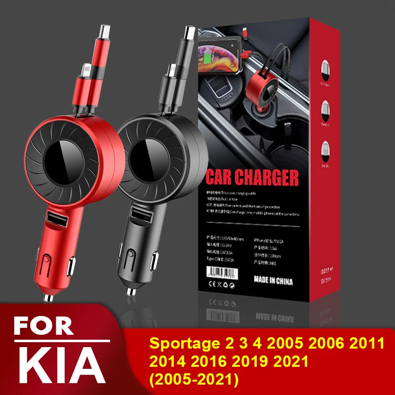 USB Type C Car Charger for iPhone Android HUAWEI HONOR Xiaomi POCO X3 Pro Redmi Samsung Galaxy for KIA Sportage 2 3 4 2005 -2021
USB Type C Car Charger for iPhone Android HUAWEI HONOR Xiaomi POCO X3 Pro Redmi Samsung Galaxy for KIA Sportage 2 3 4 2005 -2021