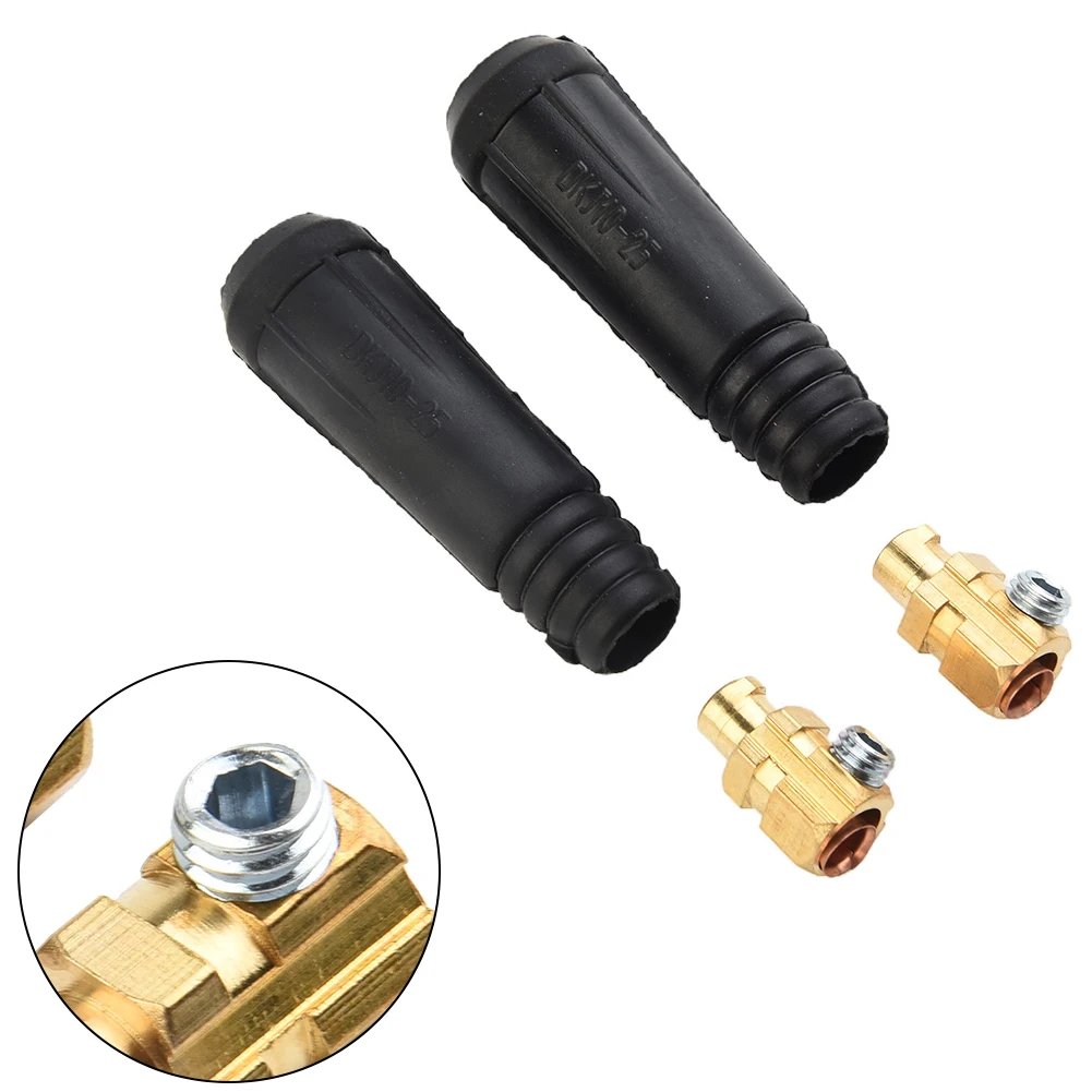 TIG Welding Cable Panel Connector-Plug DKJ10-25 200Amp Quick Fitting 2pcs Welding Accessories Consumer Electronics Soudure
TIG Welding Cable Panel Connector-Plug DKJ10-25 200Amp Quick Fitting 2pcs Welding Accessories Consumer Electronics Soudure
