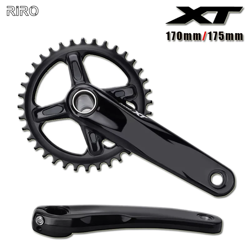 XT Bicycle Crankset 104BCD MTB Bike Crank Chainring Bike 170mm 175mm Bright Black 32T 34T 36T 38T Aluminum Alloy mtb crankset
XT Bicycle Crankset 104BCD MTB Bike Crank Chainring Bike 170mm 175mm Bright Black 32T 34T 36T 38T Aluminum Alloy mtb crankset