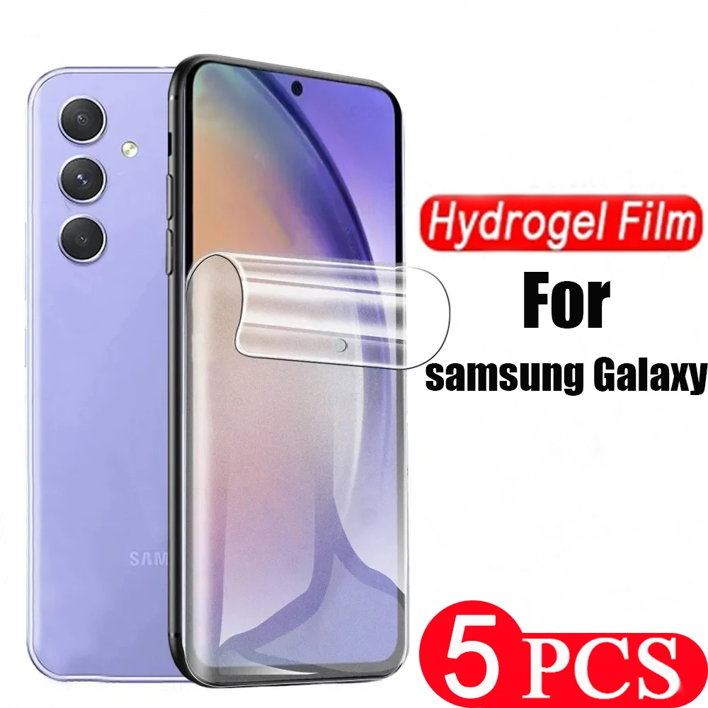 5Pcs screen protector for samsung Galaxy M13 M14 M54 M52 M53 M62 Hydrogel Film A04 A04E A54 A34 A14 A53 A73 A13 5G A12 Not Glass
5Pcs screen protector for samsung Galaxy M13 M14 M54 M52 M53 M62 Hydrogel Film A04 A04E A54 A34 A14 A53 A73 A13 5G A12 Not Glass