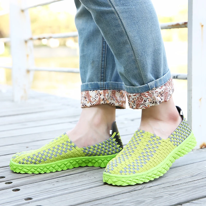 Summer Men Braid Beach Shoes Women Casual Weave Comfort Slip on Outdoor Flat Lofers Big Size 35-44
Summer Men Braid Beach Shoes Women Casual Weave Comfort Slip on Outdoor Flat Lofers Big Size 35-44