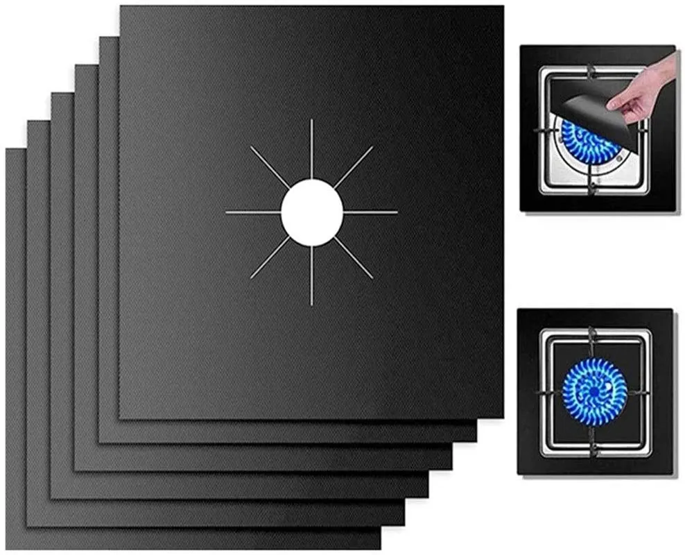 4PCS Gas Stove Protection Cover Kitchen Mat For Gas Stove Liner Protector Reusable Stovetop Burner Cleaning Pad Cooker Covers
4PCS Gas Stove Protection Cover Kitchen Mat For Gas Stove Liner Protector Reusable Stovetop Burner Cleaning Pad Cooker Covers