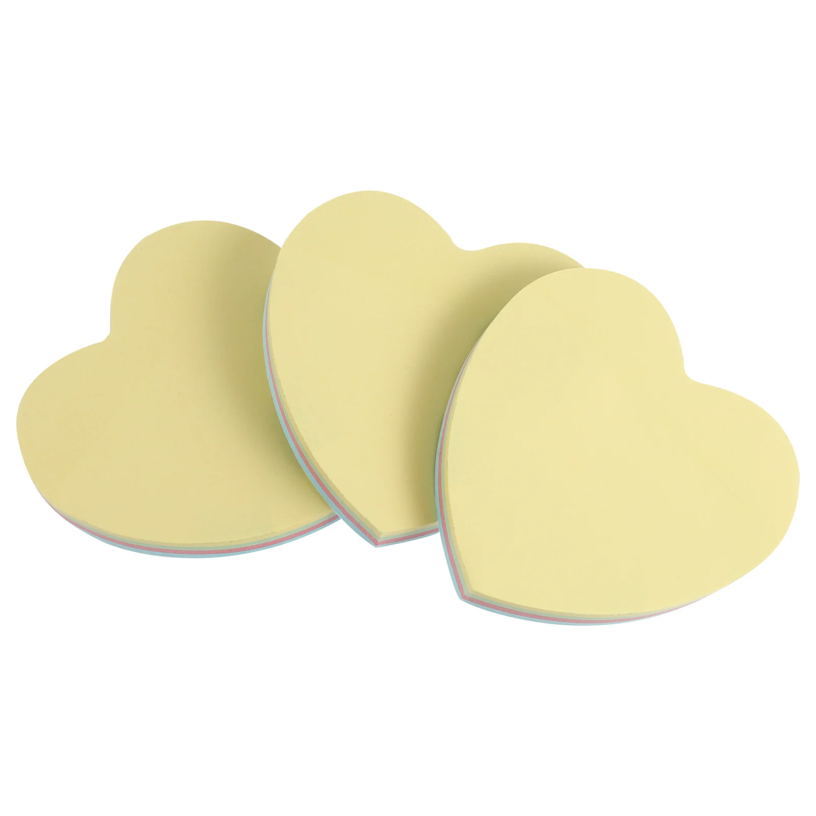 3pcs Heart-shaped Posted Self-Adhesive Paper Notes Facilitated Stickers Notepads
3pcs Heart-shaped Posted Self-Adhesive Paper Notes Facilitated Stickers Notepads