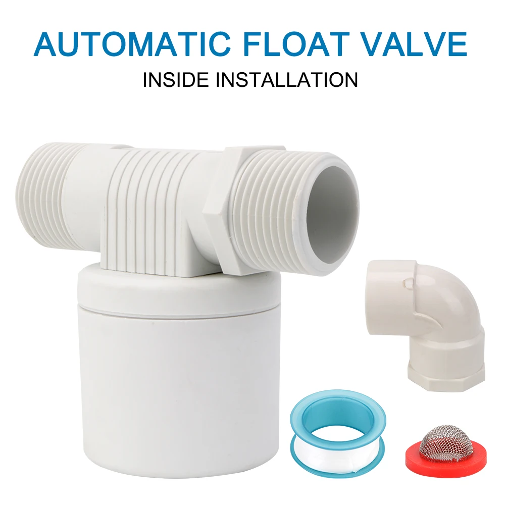 1/2'' 3/4'' 1'' Durable Water Level Control Anti Corrosion Nylon Ball Balve Inside Installed Full Automatic Float Valve
1/2'' 3/4'' 1'' Durable Water Level Control Anti Corrosion Nylon Ball Balve Inside Installed Full Automatic Float Valve