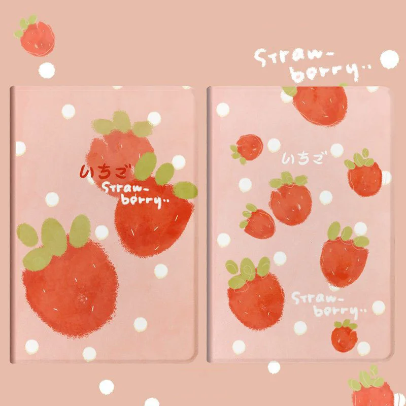 Симпатичный чехол с клубничкой для iPad Pro 11 10,5 9,7 дюймов Air 1 2 3 4 10,9 2020, чехол для iPad 10,2 7-го поколения Capa Ins Style
Симпатичный чехол с клубничкой для iPad Pro 11 10,5 9,7 дюймов Air 1 2 3 4 10,9 2020, чехол для iPad 10,2 7-го поколения Capa Ins Style