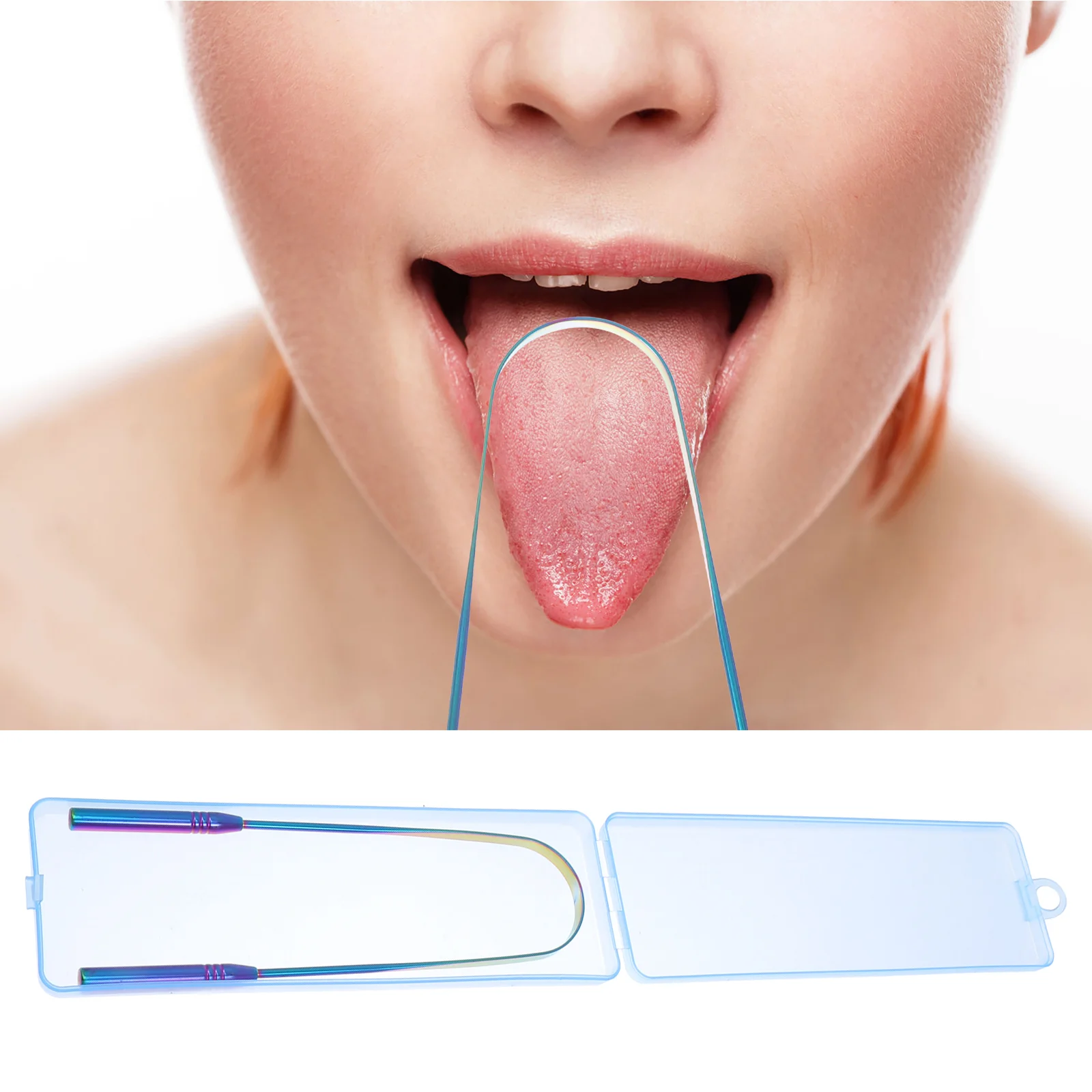 1 Set Convenient Portable Tongue Scraper Storage Box for Tongue Coating Travel Tongue
1 Set Convenient Portable Tongue Scraper Storage Box for Tongue Coating Travel Tongue