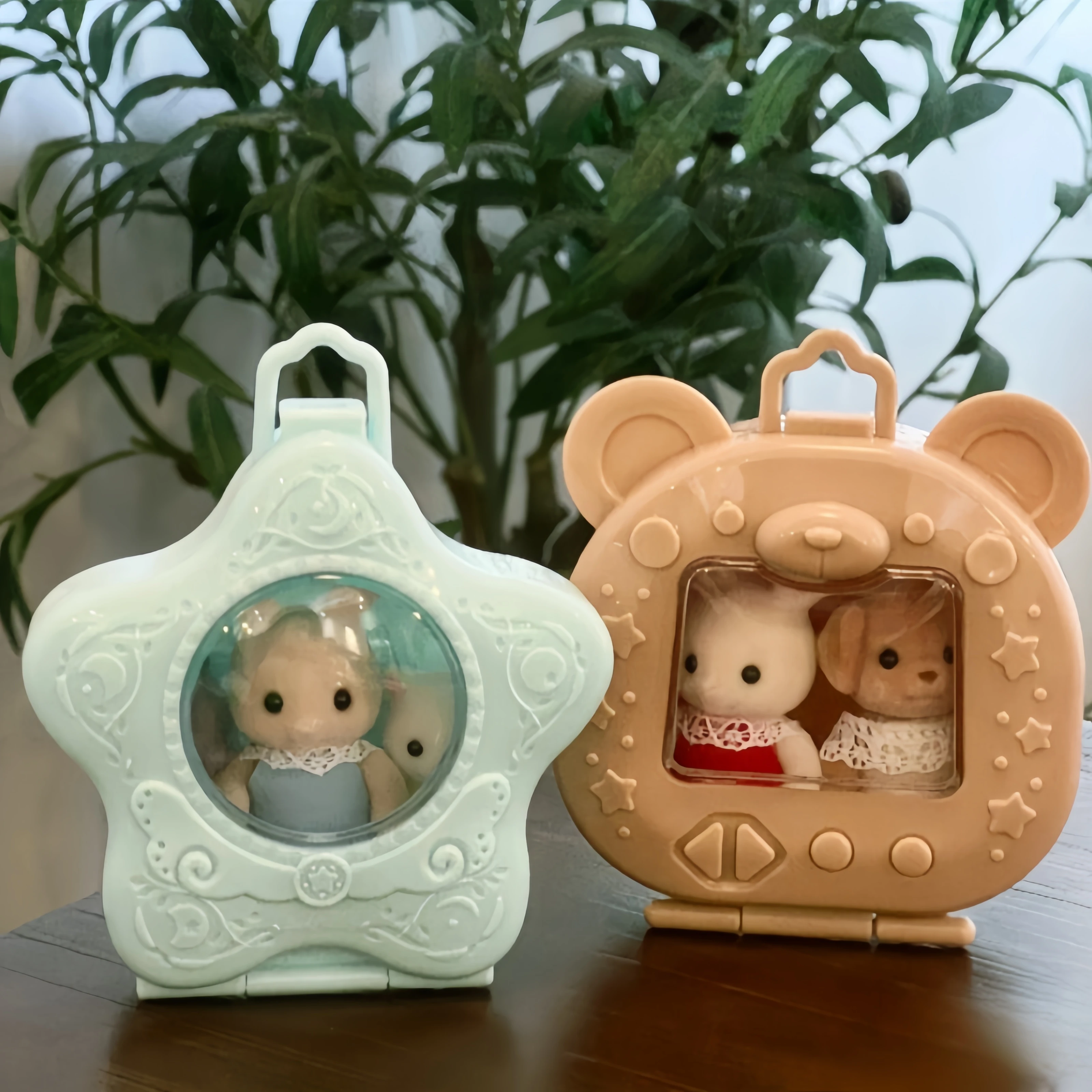 Новое поступление куклы Sylvanian Families коробка для хранения игрушек настольное