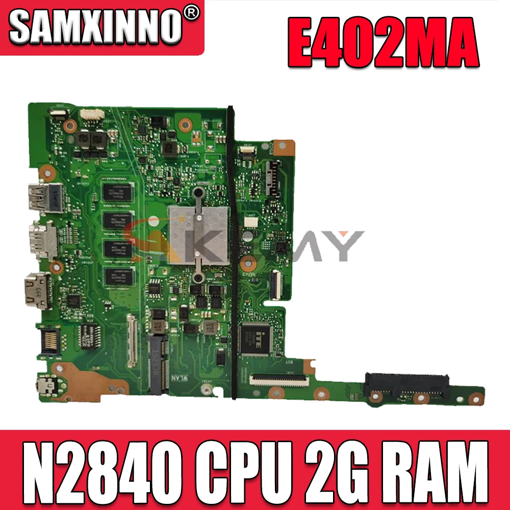 Новый MB для ASUS E402M E502M E402MA E502MA материнская плата для ноутбука N2840 2 Гб ОЗУ E402MA Φ
Новый MB для ASUS E402M E502M E402MA E502MA материнская плата для ноутбука N2840 2 Гб ОЗУ E402MA Φ