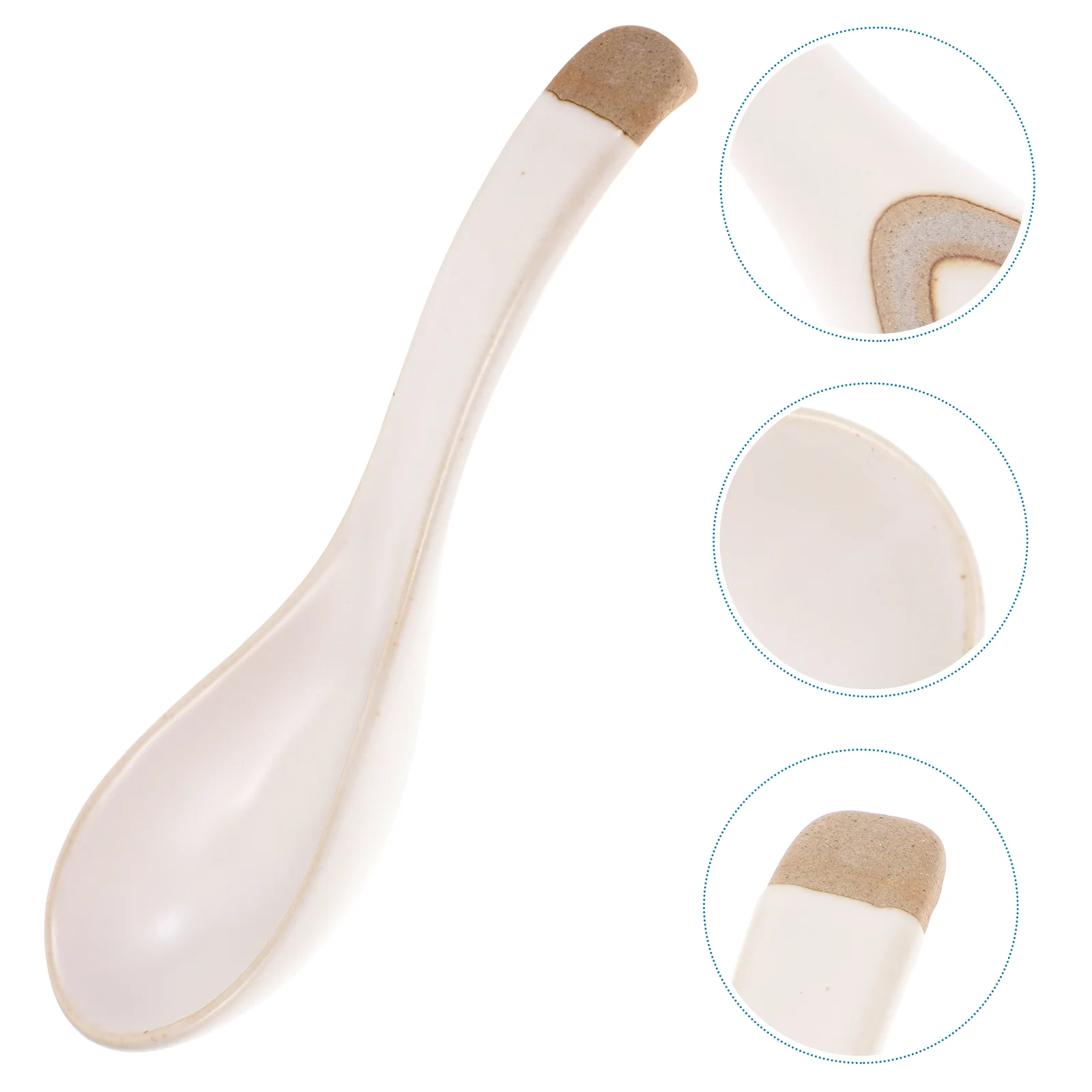 Spoon Spoons Soup Ceramic Ramen Asian Dessert Chinese Rice Japanese Wonton Eating Porridge Retro Cream Ice Pho Porcelain
Spoon Spoons Soup Ceramic Ramen Asian Dessert Chinese Rice Japanese Wonton Eating Porridge Retro Cream Ice Pho Porcelain