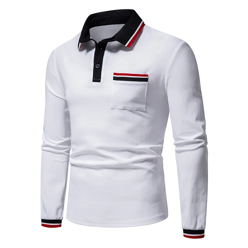 Spring and Autumn 2023 Men's Classic Polo Shirt Teenager Slim Fit Long Sleeve Polo Pine Casual Color Contrast Golf Sweatshirt
Spring and Autumn 2023 Men's Classic Polo Shirt Teenager Slim Fit Long Sleeve Polo Pine Casual Color Contrast Golf Sweatshirt