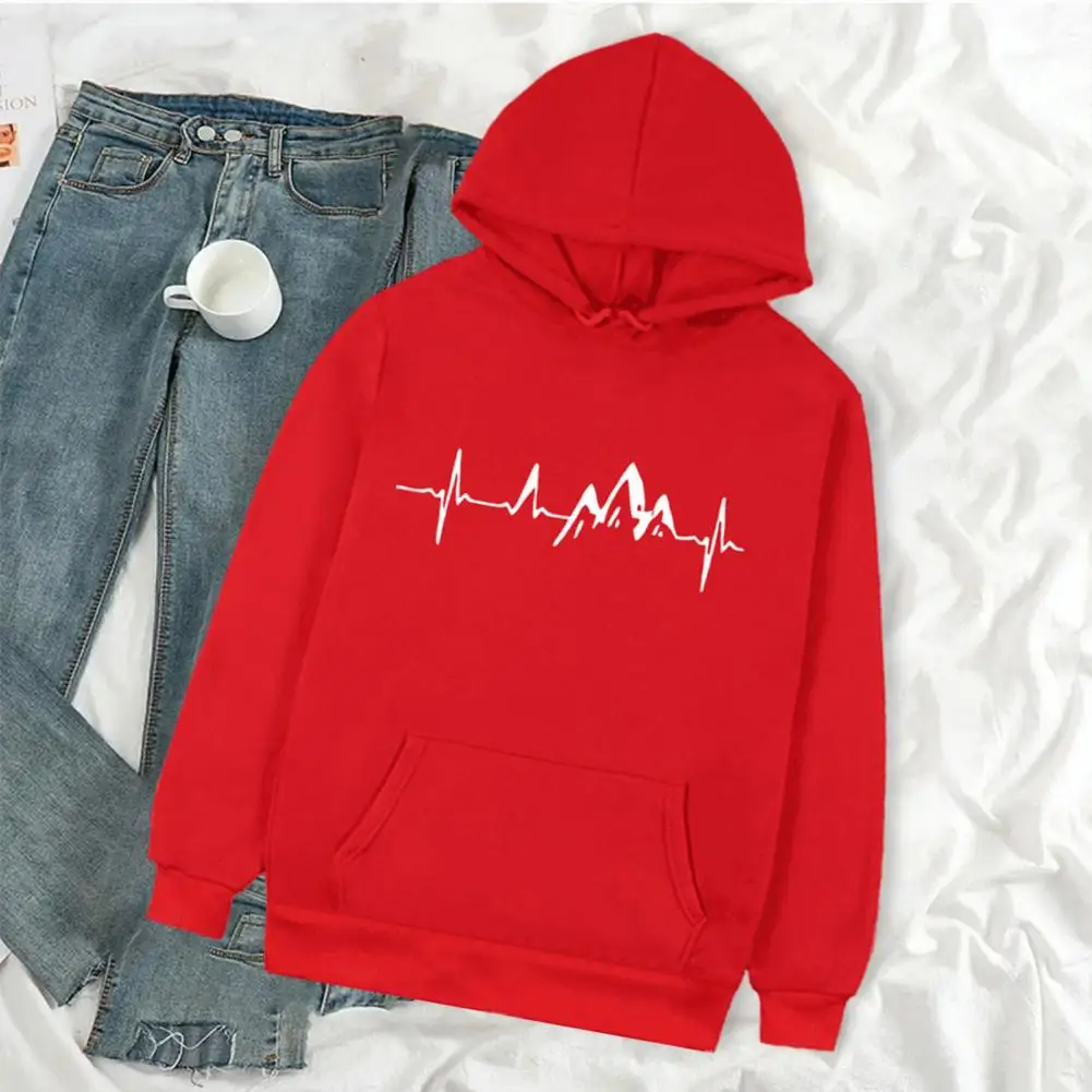 Soft Hoodie Mountain Ekg Print Hoodie Warm Plush Stylish Men's Streetwear Pullover Long Sleeve Men Top
Soft Hoodie Mountain Ekg Print Hoodie Warm Plush Stylish Men's Streetwear Pullover Long Sleeve Men Top