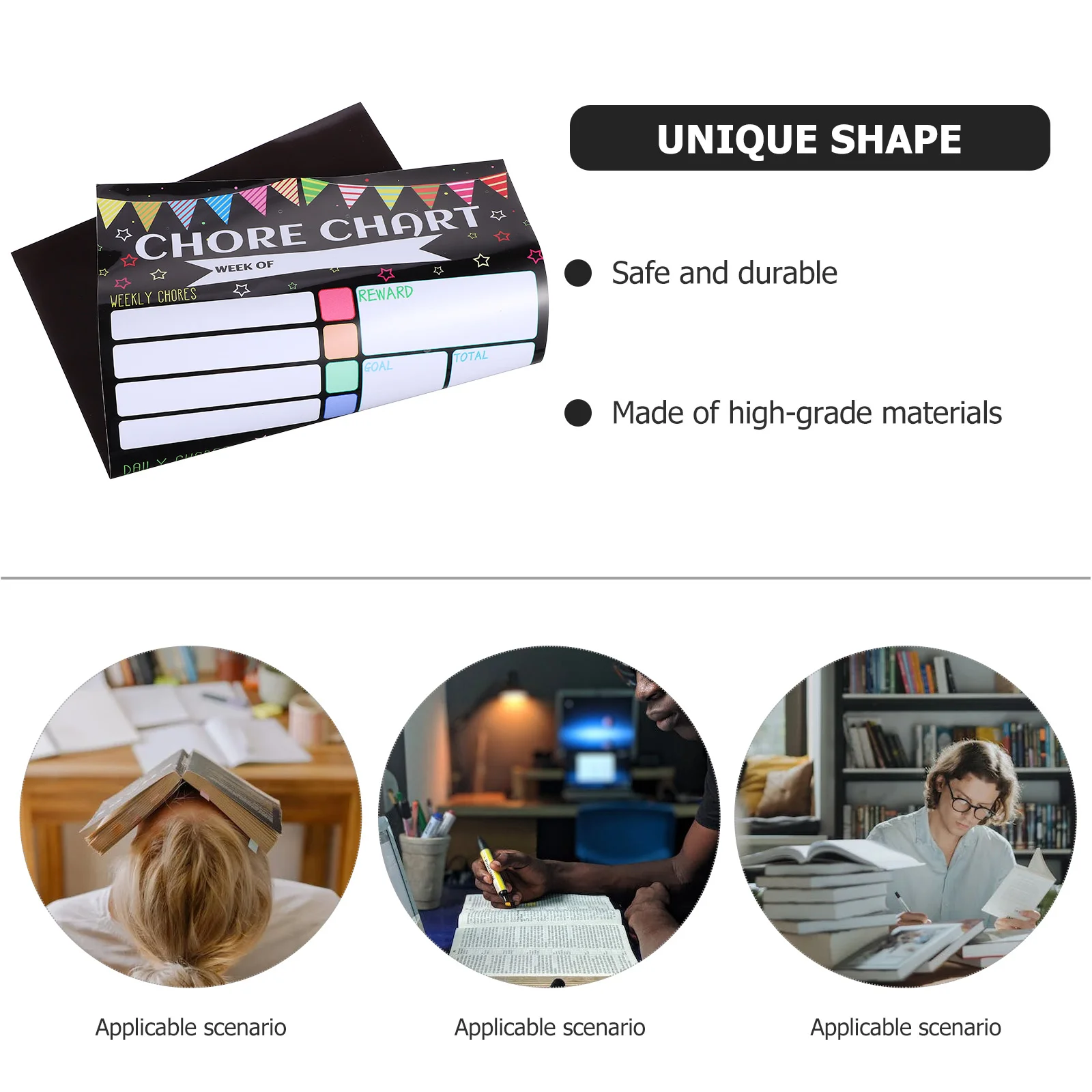 3 Sheets of Household Behavior Chart Convenient Chore Chart Decorative Reward Chart
3 Sheets of Household Behavior Chart Convenient Chore Chart Decorative Reward Chart
