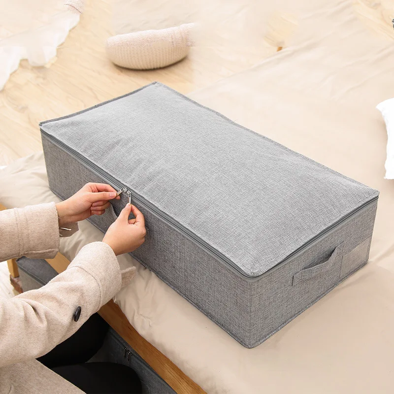 Large Capacity Clothing Storage Bag Dust-proof Zipper Storage Bags Quilt Clothes Blanket Storage Box Wardrobe Closet Organizers
Large Capacity Clothing Storage Bag Dust-proof Zipper Storage Bags Quilt Clothes Blanket Storage Box Wardrobe Closet Organizers
