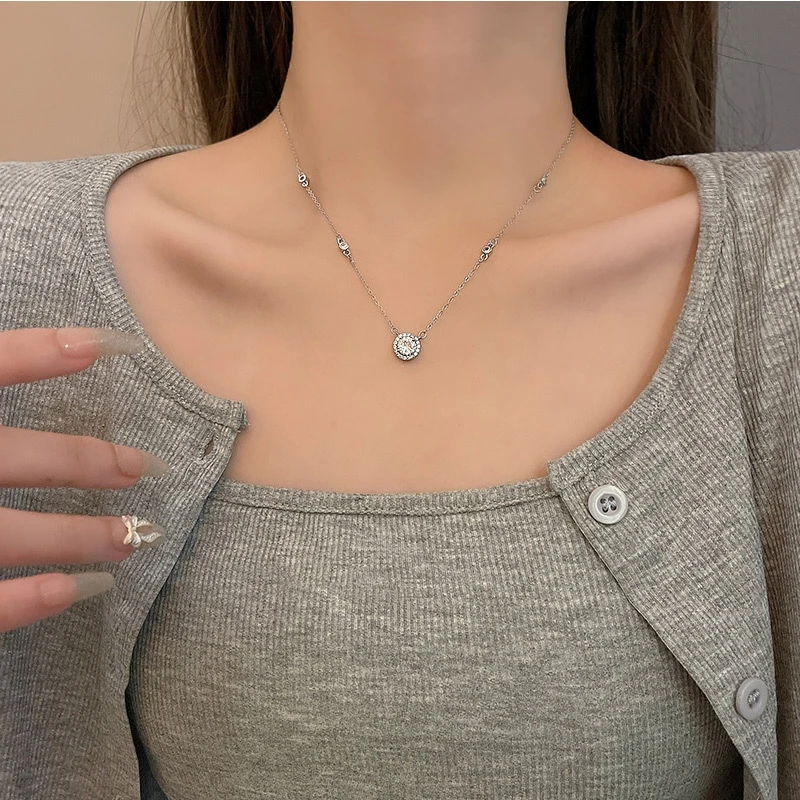 Direct Sale Bead Choker Zircon Chain Necklace for Women Accessories Decoration Korean Style Vintage Jewelry Sets Kpop Pendant
Direct Sale Bead Choker Zircon Chain Necklace for Women Accessories Decoration Korean Style Vintage Jewelry Sets Kpop Pendant