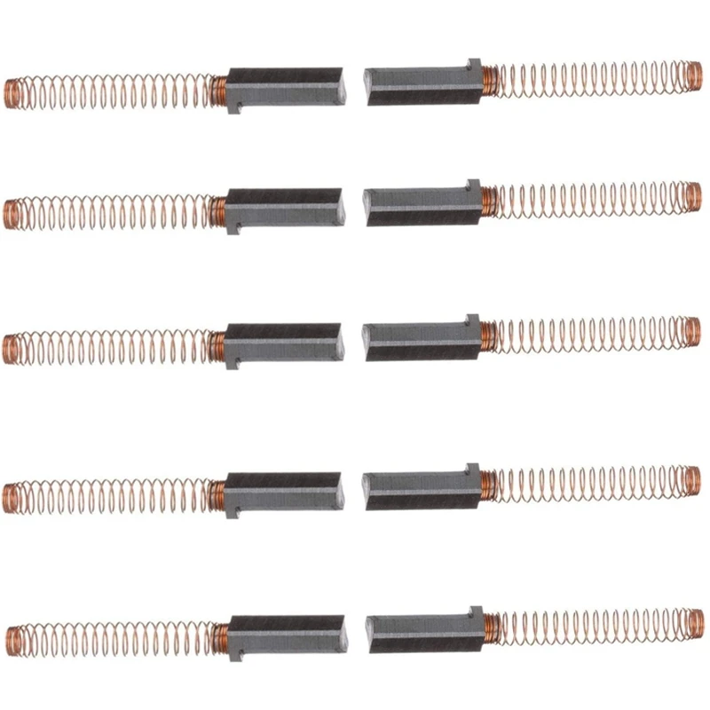 Spot Goods 10 Pcs Carbon Motor Brushes Engine Brush Spare Replacement Parts Motor Brush For Kitchenaid Mixers W10380496
Spot Goods 10 Pcs Carbon Motor Brushes Engine Brush Spare Replacement Parts Motor Brush For Kitchenaid Mixers W10380496
