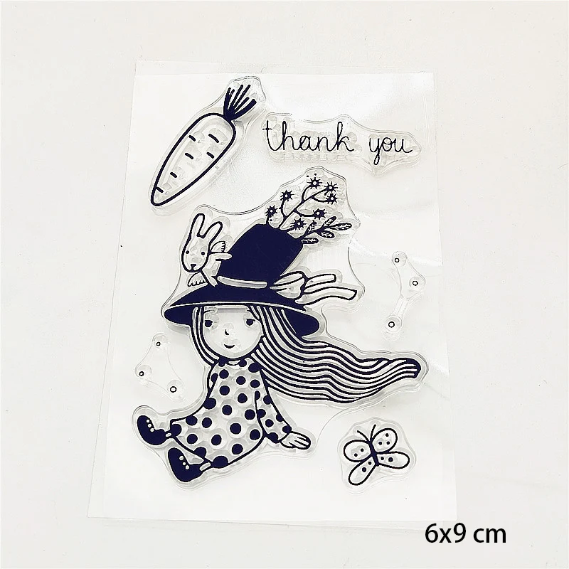 Girls Plants Clear Stamps for DIY Scrapbooking Card Transparent Rubber Stamps Making Photo Album Crafts Template Decoration
Girls Plants Clear Stamps for DIY Scrapbooking Card Transparent Rubber Stamps Making Photo Album Crafts Template Decoration