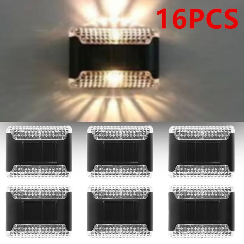 1-16Pcs Smart Solar LED Outdoor Waterproof Luminous Lighting Garden Courtyard Decoration Solar Lights Stairs Fence Sunlight Lamp
1-16Pcs Smart Solar LED Outdoor Waterproof Luminous Lighting Garden Courtyard Decoration Solar Lights Stairs Fence Sunlight Lamp