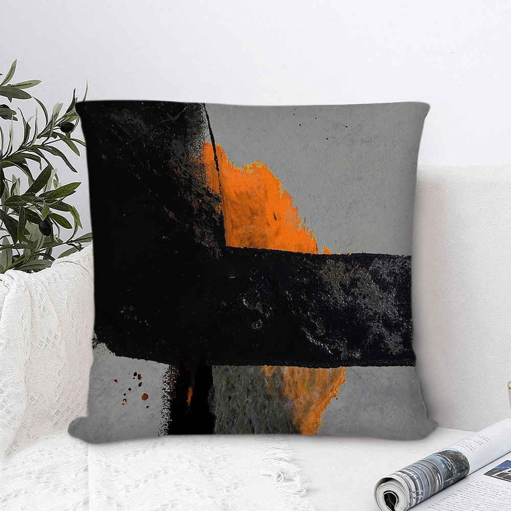 Orange on Black Polyester Pillow Cover Decorative Pillows for Sofa Bedroom Pillow Cases Home Decor Cushion Covers 45*45cm
Orange on Black Polyester Pillow Cover Decorative Pillows for Sofa Bedroom Pillow Cases Home Decor Cushion Covers 45*45cm