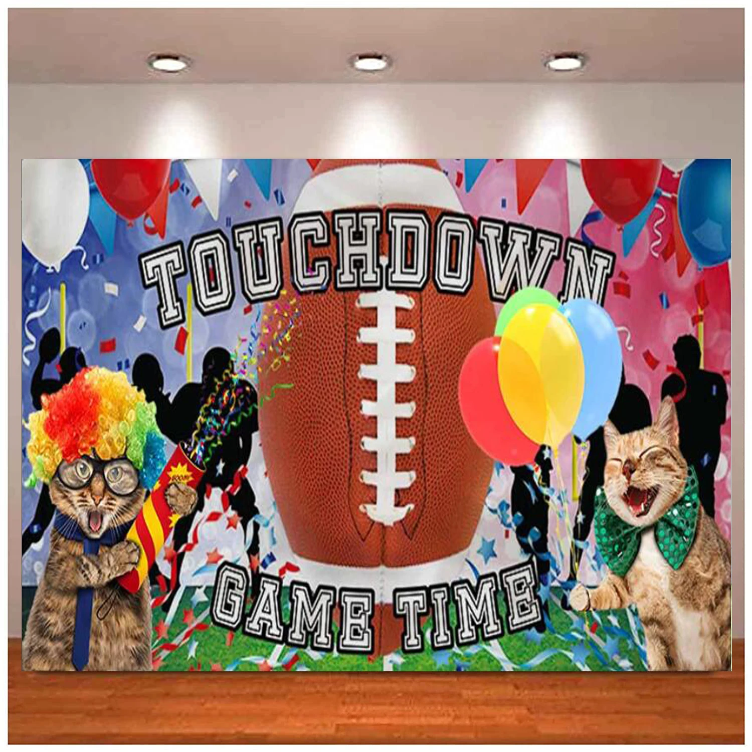 American Football Party Photography Backdrop Touchdown Sport Game Time Field Boy Banner Supplies Background Cake Table Decor
American Football Party Photography Backdrop Touchdown Sport Game Time Field Boy Banner Supplies Background Cake Table Decor