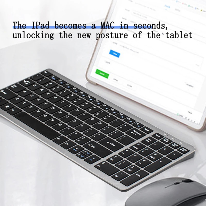 Bluetooth Keyboard and Mouse Combo Multimedia 2.4G Wireless Set For Laptop PC TV iPad Macbook Android |