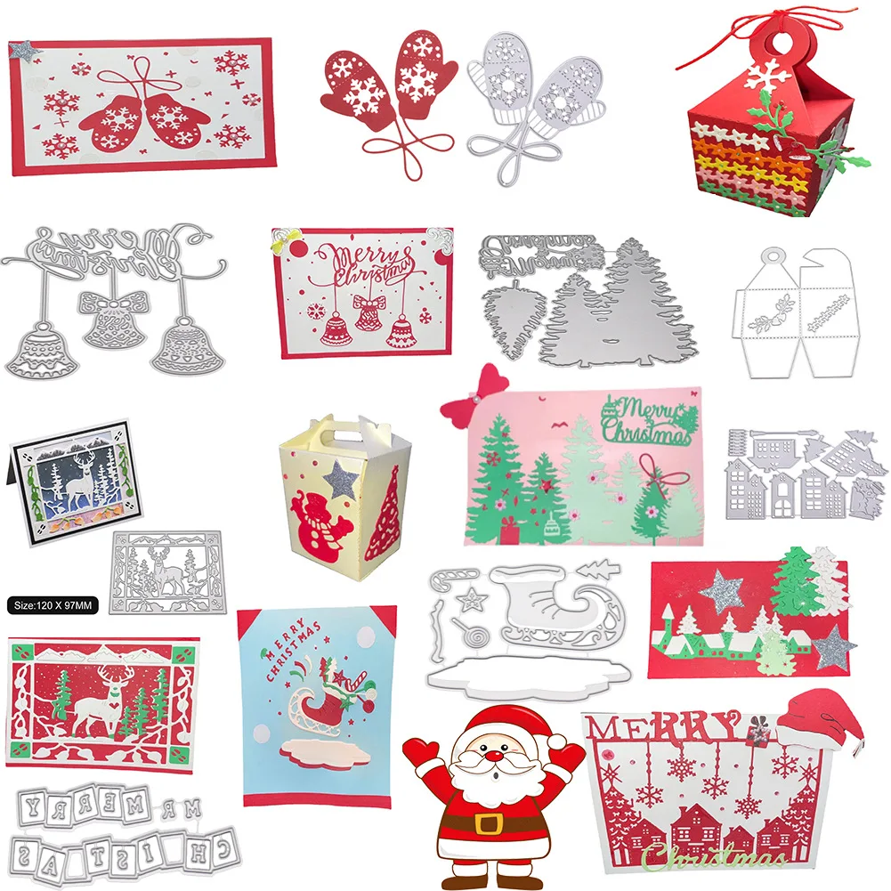 Christmas Gloves Style Cutting Dies Cutter for Scrapbooking Paper Puncher Stencil Card Making Children Handmade Arts Craft
Christmas Gloves Style Cutting Dies Cutter for Scrapbooking Paper Puncher Stencil Card Making Children Handmade Arts Craft
