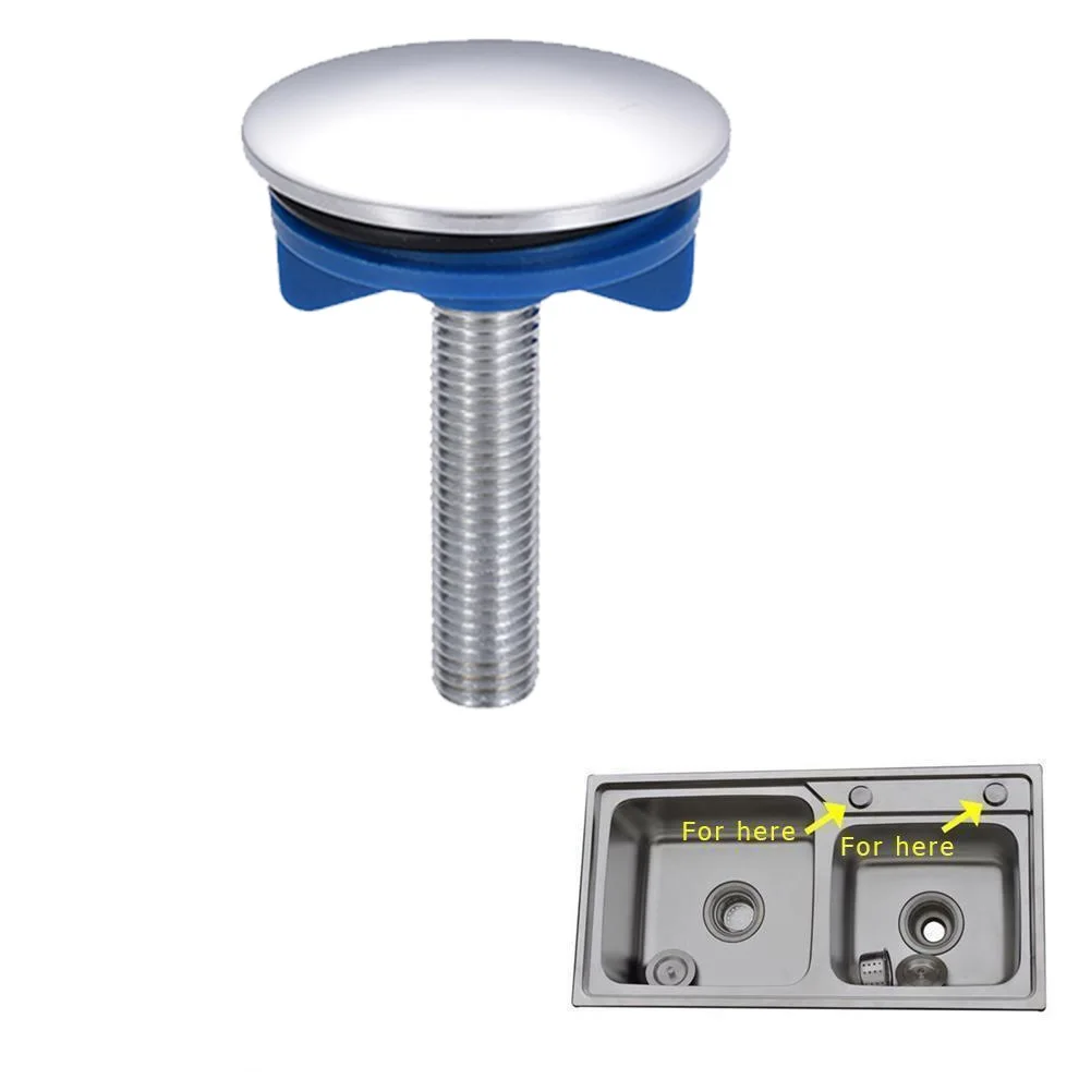1pc Chrome Brass Kitchen Sink Faucet Hole Cover Blanking Plug 65mm Metal Stopper Basin Cover Kitchen Accessories
1pc Chrome Brass Kitchen Sink Faucet Hole Cover Blanking Plug 65mm Metal Stopper Basin Cover Kitchen Accessories