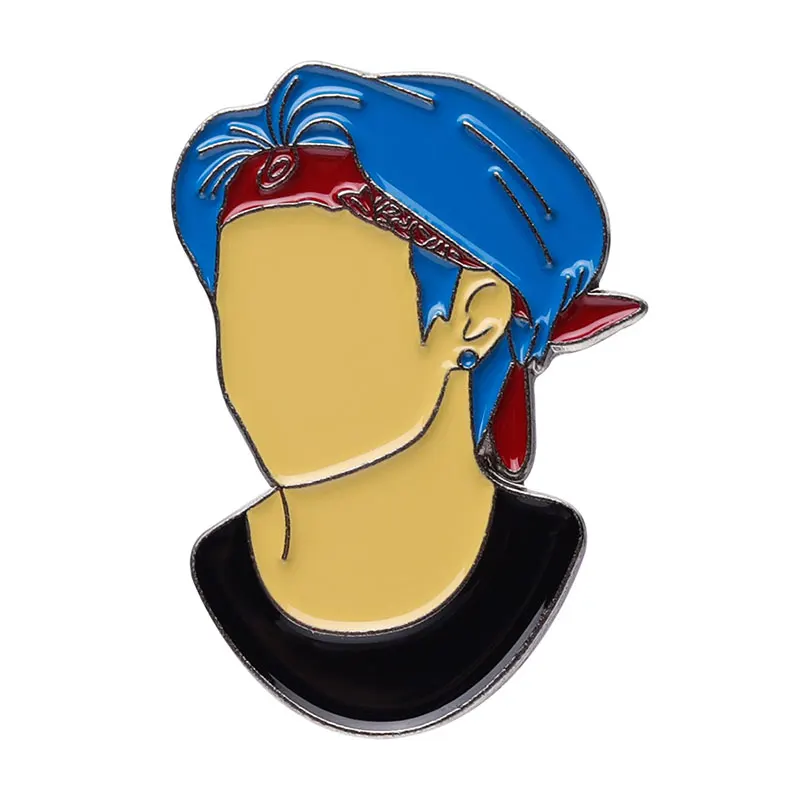 Sunny Trend Blue Hair Boy Enamel Pins Red Scarf Hat Backpack Denim Metal Lapel Badge Brooches Decoration Jewelry for Friends
Sunny Trend Blue Hair Boy Enamel Pins Red Scarf Hat Backpack Denim Metal Lapel Badge Brooches Decoration Jewelry for Friends