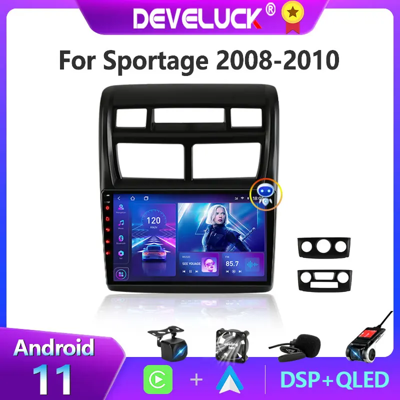 2 Din Android 11 Car Radio For KIA Sportage 2008 2009 2010 Multimedia Video Player Navigation GPS Carplay Atuo NO DVD IPS Screen
2 Din Android 11 Car Radio For KIA Sportage 2008 2009 2010 Multimedia Video Player Navigation GPS Carplay Atuo NO DVD IPS Screen