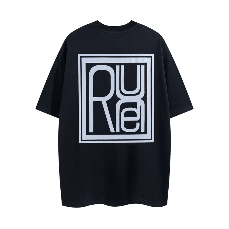 New Fasion 1:1 New Square Rhude Logo T-shirt Men Women Vintage Summer Style T Shirt Tee
New Fasion 1:1 New Square Rhude Logo T-shirt Men Women Vintage Summer Style T Shirt Tee