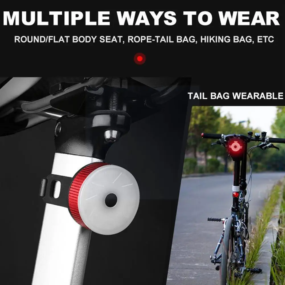 USB Charging Waterproof Bicycle Tail Light LED Flashing Sensor Safety Riding Warning Lamp For Night 5 Color Q0M9
USB Charging Waterproof Bicycle Tail Light LED Flashing Sensor Safety Riding Warning Lamp For Night 5 Color Q0M9