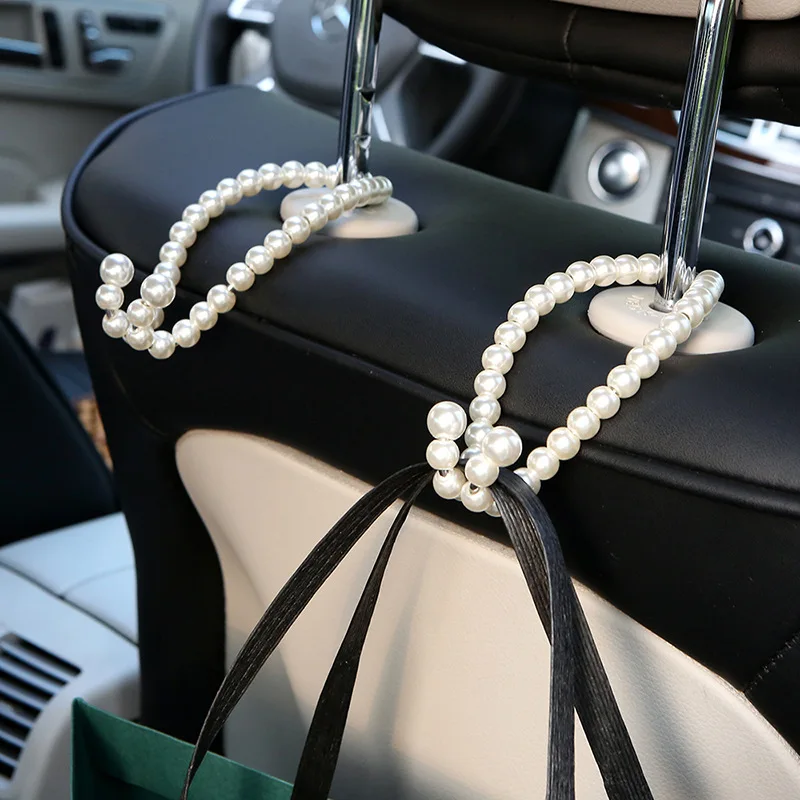 Car Integrated Pearl Hook Stainless Steel Multifunctional Seat Back Hook Hooks that Can be Used As Ornaments for ladies
Car Integrated Pearl Hook Stainless Steel Multifunctional Seat Back Hook Hooks that Can be Used As Ornaments for ladies