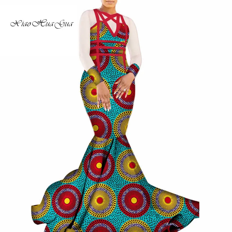 African Bazin Riche Clothing Classic Traditional African Long Dress Women Long Lace Sleeve Wedding Party Dresses WY319
African Bazin Riche Clothing Classic Traditional African Long Dress Women Long Lace Sleeve Wedding Party Dresses WY319
