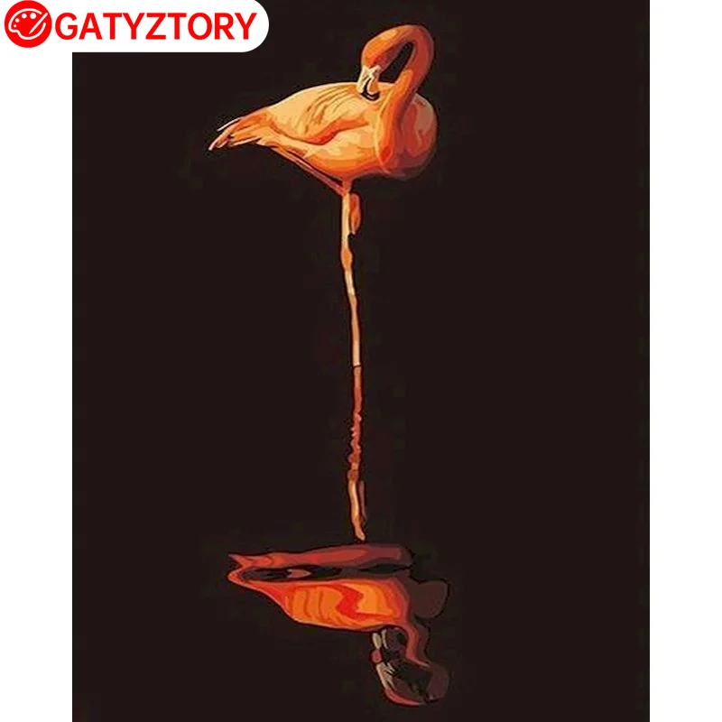 GATYZTORY 60x75cm Oil Painting By Numbers Flamingos Acrylic Paints Drawing Pictures By Numbers Wall Animals Home Decor
GATYZTORY 60x75cm Oil Painting By Numbers Flamingos Acrylic Paints Drawing Pictures By Numbers Wall Animals Home Decor