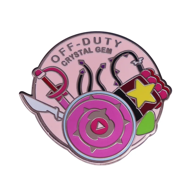 Crystal Gem Comic Animation Universe Kid Enthusiast Television Brooches Badge for Bag Lapel Pin Buckle Jewelry Gift For Friends
Crystal Gem Comic Animation Universe Kid Enthusiast Television Brooches Badge for Bag Lapel Pin Buckle Jewelry Gift For Friends