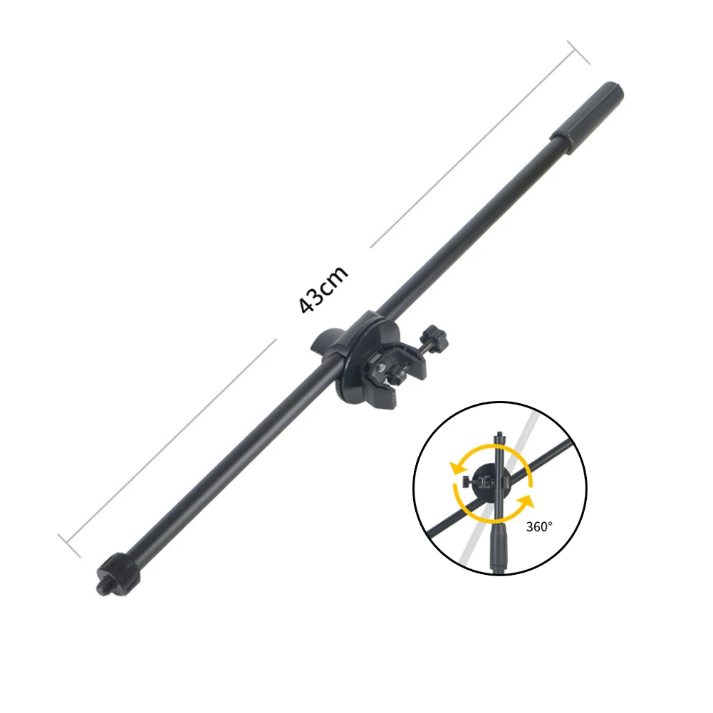 Singing Microphone Stand 43CM Adjustable Black Clamp Easy To Install For Various Stands Tube Diameter Within 2.5cm
Singing Microphone Stand 43CM Adjustable Black Clamp Easy To Install For Various Stands Tube Diameter Within 2.5cm