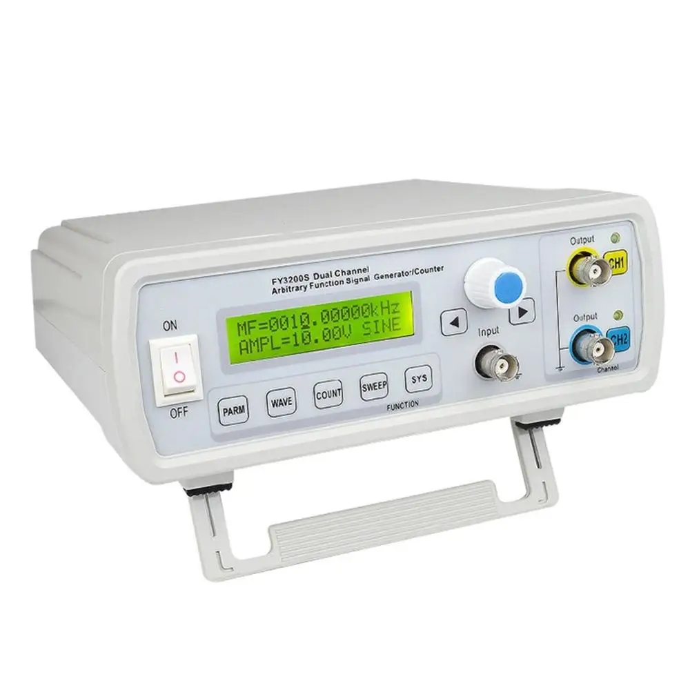 FY3200S 6 МГц цифровой DDS двухканальный функциональный генератор источника сигнала произвольная форма/измеритель частоты импульса США
FY3200S 6 МГц цифровой DDS двухканальный функциональный генератор источника сигнала произвольная форма/измеритель частоты импульса США