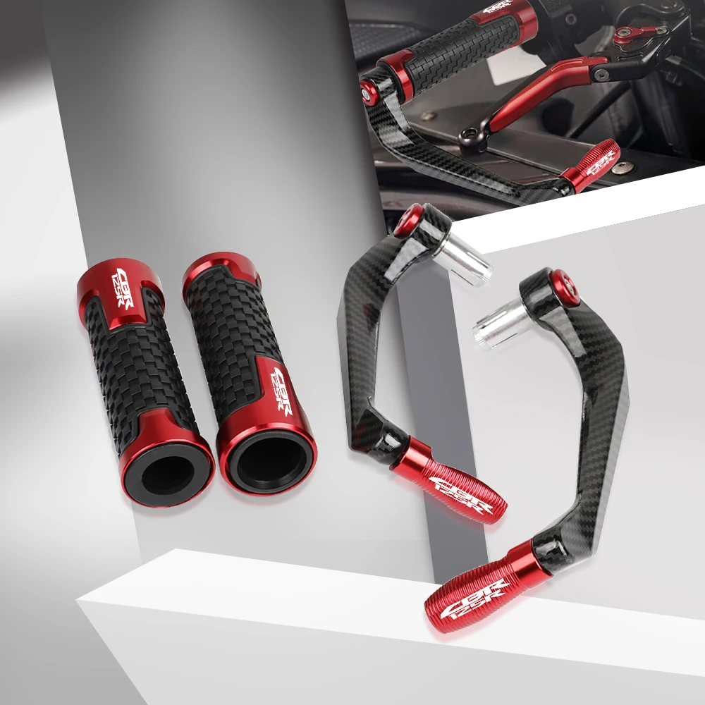 For Honda CBR125R CBR 125 R 7/8 22MM Motorcycle Accessories Handlebar Grips Handle Bar and Brake Clutch Lever Guard Protection 
For Honda CBR125R CBR 125 R 7/8 22MM Motorcycle Accessories Handlebar Grips Handle Bar and Brake Clutch Lever Guard Protection