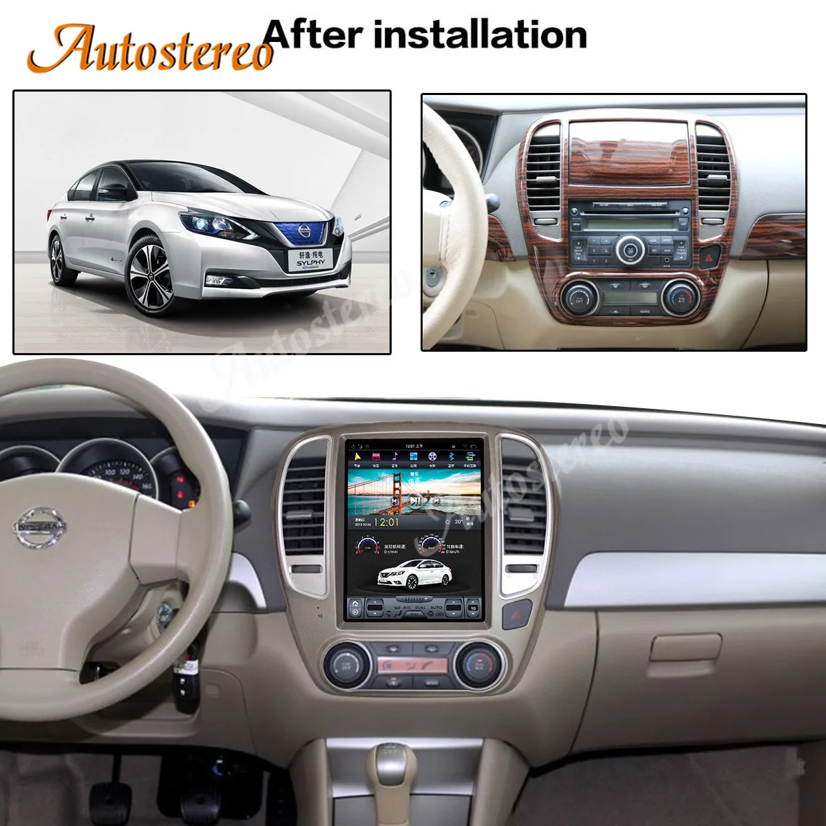 Android 11.0 Qualcomm For Nissan Sylphy 2006-2011 Car Navigation Radio HeadUnit Multimedia Player Autostereo DVD Recorde Screen
Android 11.0 Qualcomm For Nissan Sylphy 2006-2011 Car Navigation Radio HeadUnit Multimedia Player Autostereo DVD Recorde Screen