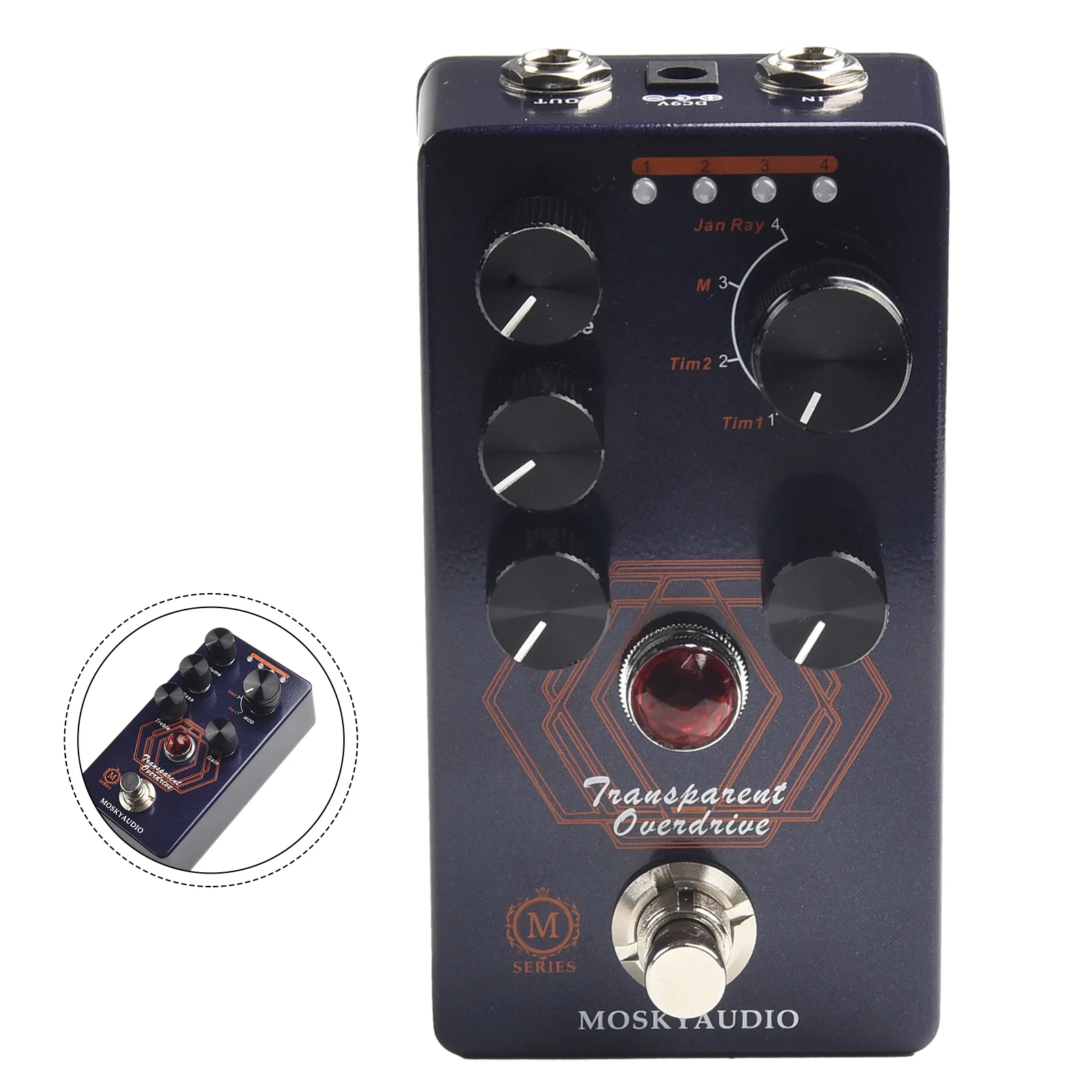 Electric Guitar Effects Pedal Electric Guitar Parts Pedal TIMMY Black VEMURAM JAN RAY 4-MODE SELECTION KNOB Guitar Parts
Electric Guitar Effects Pedal Electric Guitar Parts Pedal TIMMY Black VEMURAM JAN RAY 4-MODE SELECTION KNOB Guitar Parts