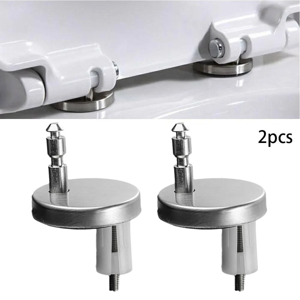 Toilet Lid Hinges Screws Buckle Toilet Accessory Fixing Bolt 45/55/60mm Stainless Steel Hinge Replaces Toilet Cover Repair Parts
Toilet Lid Hinges Screws Buckle Toilet Accessory Fixing Bolt 45/55/60mm Stainless Steel Hinge Replaces Toilet Cover Repair Parts