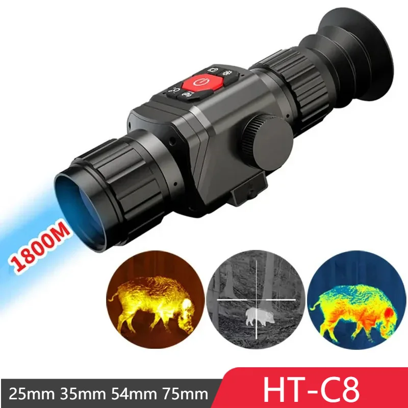 Thermal Camera For Hunting СS-6 Monocular Night Sight Hunting Equipment Focus Infrared Lens Thermal Socpe Outdoor Observation
Thermal Camera For Hunting СS-6 Monocular Night Sight Hunting Equipment Focus Infrared Lens Thermal Socpe Outdoor Observation